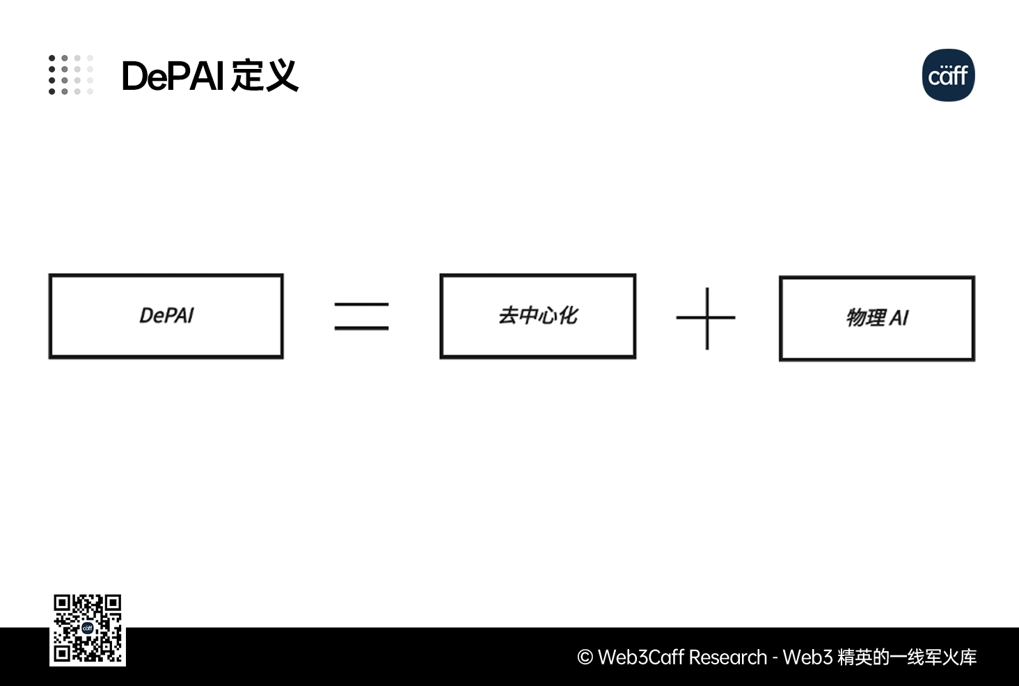 DePAI 賽道研究簡報：面向 AI 終極發展方向，其能否成為 Web3 的下一個兆美元成長引擎？-Web3Caff Research 外捕研究